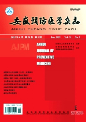 安徽预防医学杂志杂志